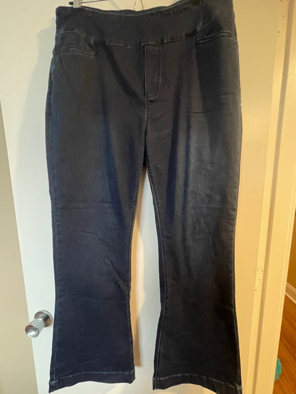 Ethyl pull on stretch jeans